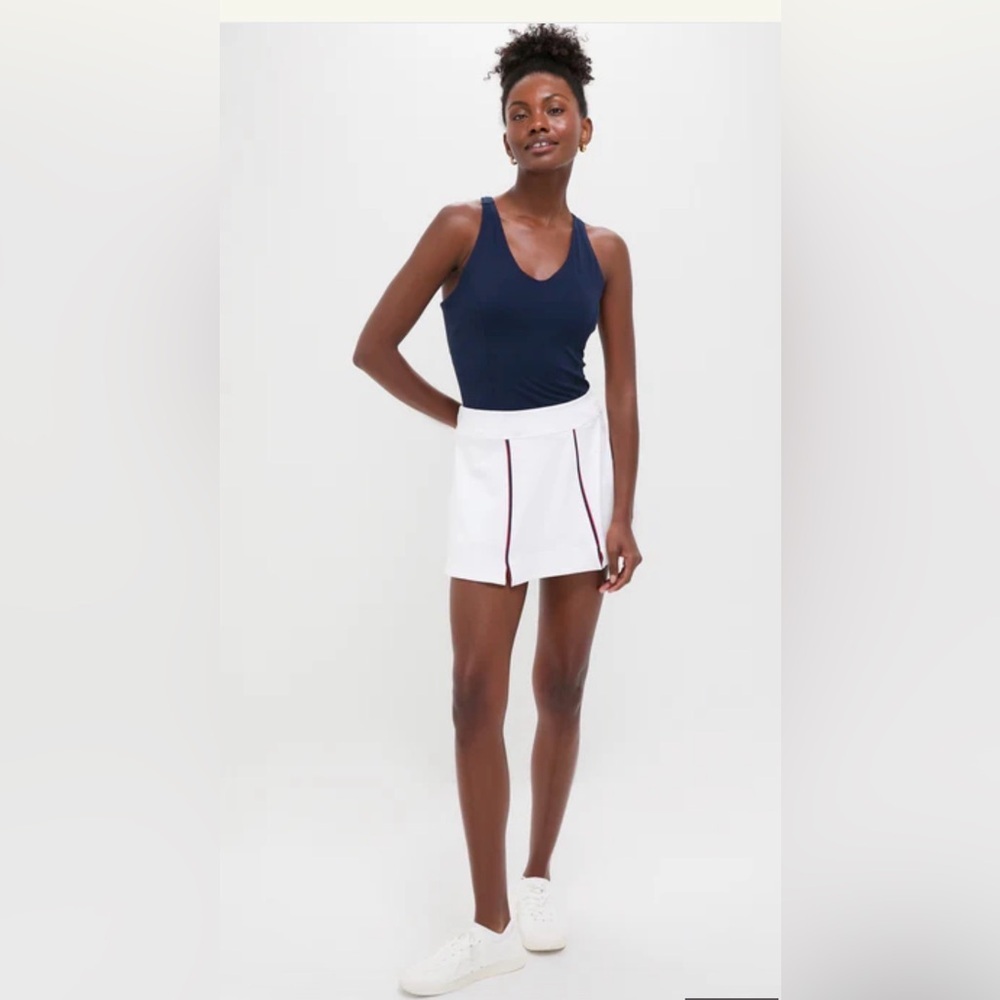 Tuckernuck Americana Piped 13 Inch Willis Tennis Skort